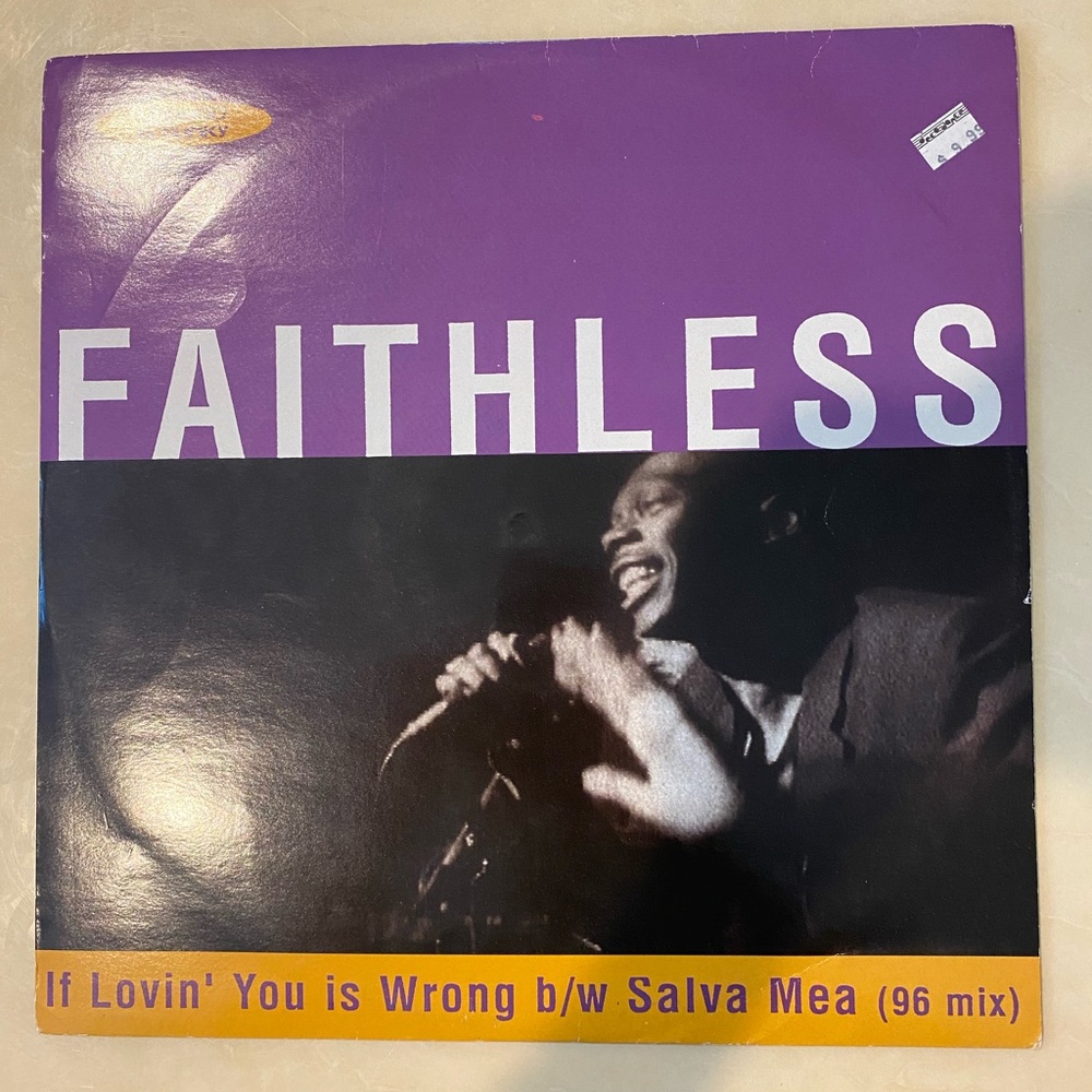 Faithless Vinyl Record vintage 12 inch blue note acid Jazz UK import